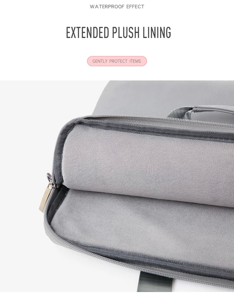 Custom Laptop Bag With Logo 13/14/15 Inch Computer Protective Case Portable Work Bag Printed Photo Name Pattern