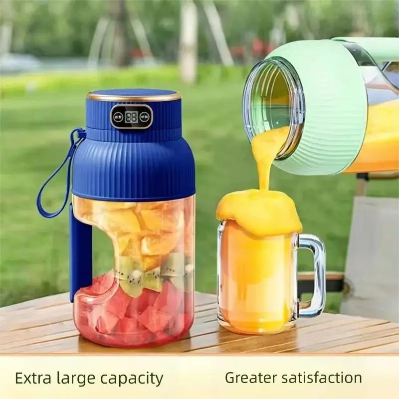 Fruit Juicer Cup Portable Electric Fruit Mixer Stirrng Cup Large Capacity Smoothie Quick Making Bottle Suitable Juice Production