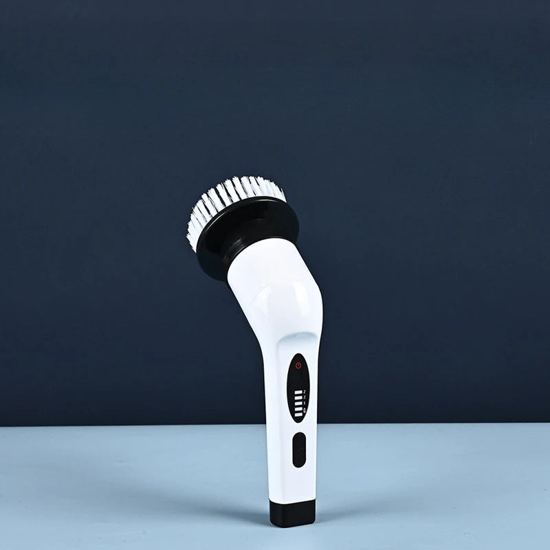 Kitchen and Bathroom Electric Cleaning Brush Charge Gadgets Products Supplies Household Tools Accessories Merchandises Home