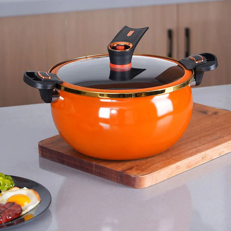 kitchen items Ceramic non-stick soup pot multi-functional household cooking pot 7L large capacity suitable for braising stewing