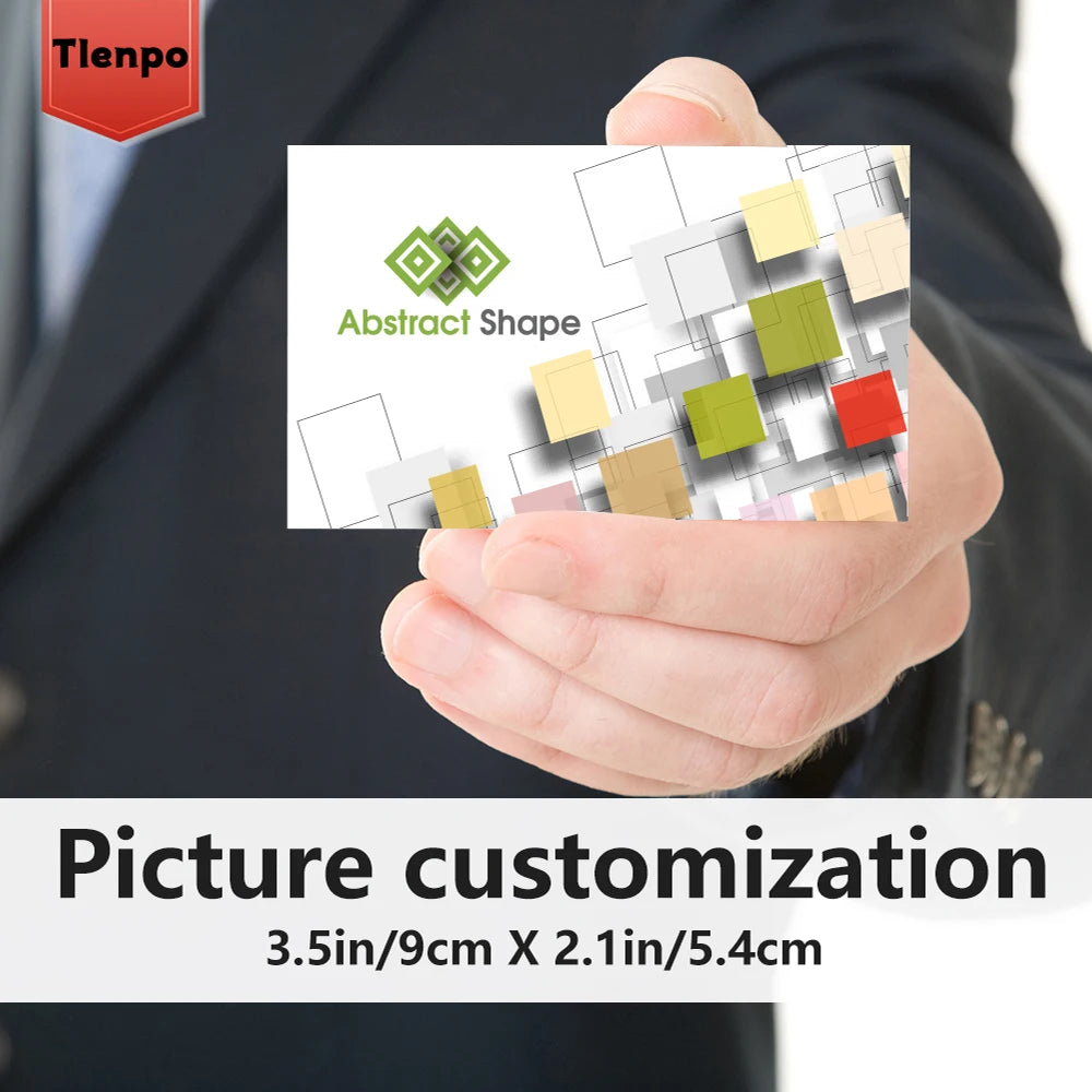 200pcs, Custom Business Cards/Cards, Business Cards, Desktop Business Cards, Thank You Cards, Business Cards, Waterproof Surface
