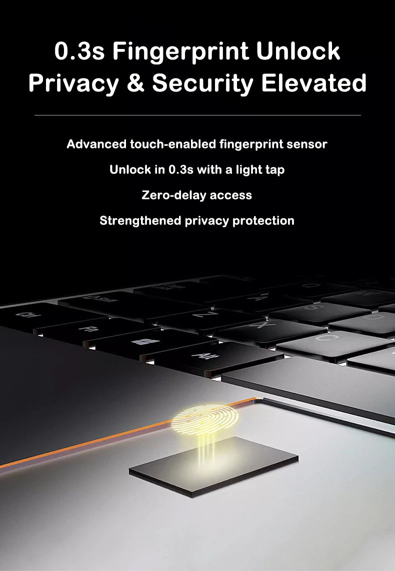 LENO NEW 15.6" Laptop Intel Core i9-9900 32GB 2TB Windows 11 Gaming Computer PC Gamer office Ultra Slim Notebook 1920*1080 HD