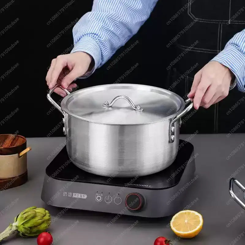 Cast Aluminum Cookware Set of 7 Piece Cooking Pot Set Non Stick Home Kitchen Cookware Aluminum