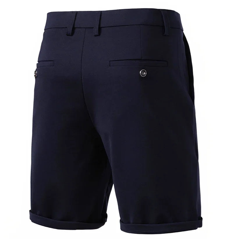 Business Men's Golf Shorts Summer Quick Dry Casual Flat Front Dress Shorts Stretch Hiking Work Wear Dress Shorts with 4 Pockets