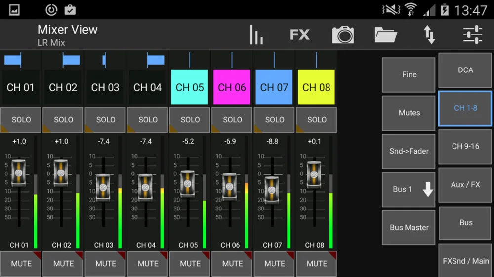 Ari 1:1 Mr18 Professional Digital Mixer Wifi Usb Professional Multi Track Recording Audio Console Dj Studio Audio Mixing Console
