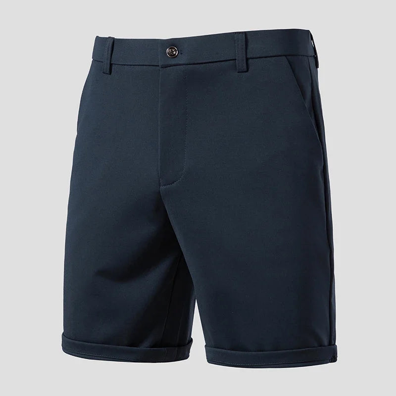 Business Men's Golf Shorts Summer Quick Dry Casual Flat Front Dress Shorts Stretch Hiking Work Wear Dress Shorts with 4 Pockets