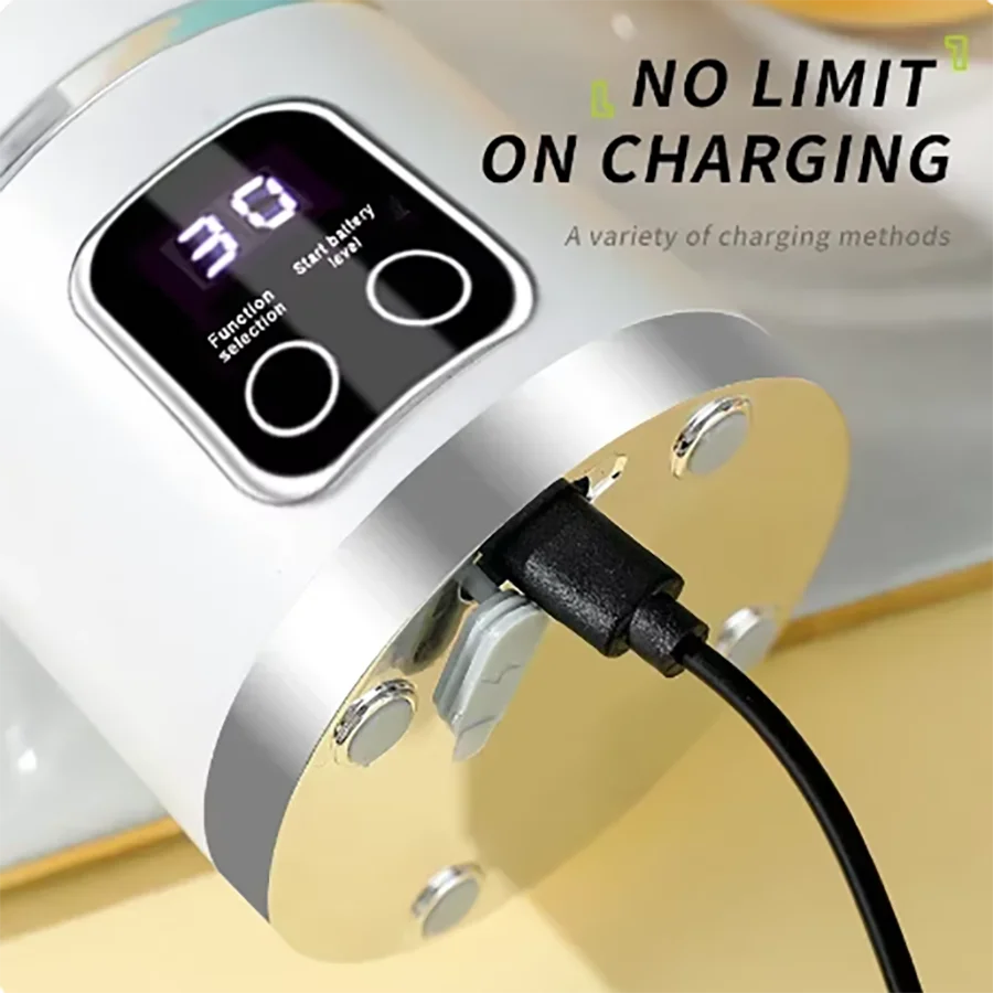 Electric Citrus Juicer, for Orange, Lemon and Grapefruit，One-Button Operation, Easy to Use and Clean for Home, Dorm, Travel and