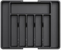 Silverware Organizer Expandable Kitchen Utensil Drawer Organizer Large BPA Free Adjustable Cutlery Silverware Tray