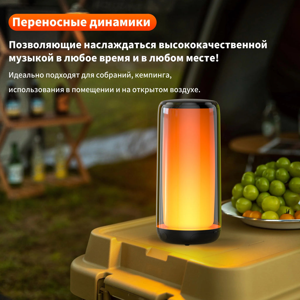 QERE Bluetooth Speaker with Hi-Res 10W Audio,Wireless HiFi Portable Speaker IPX5 Waterproof,Outdoor Multiple connection modes,