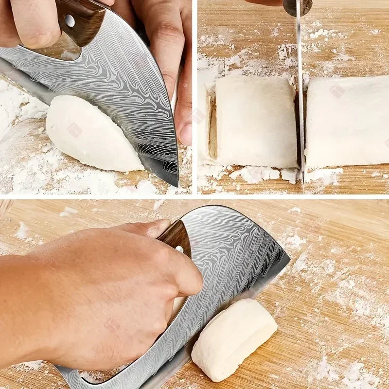 7.8inch Kitchen Knife Multifunctional Effort Saving Knives Household Chopping Knife Meat Cleaver Butcher Knife Kitchen Supplies