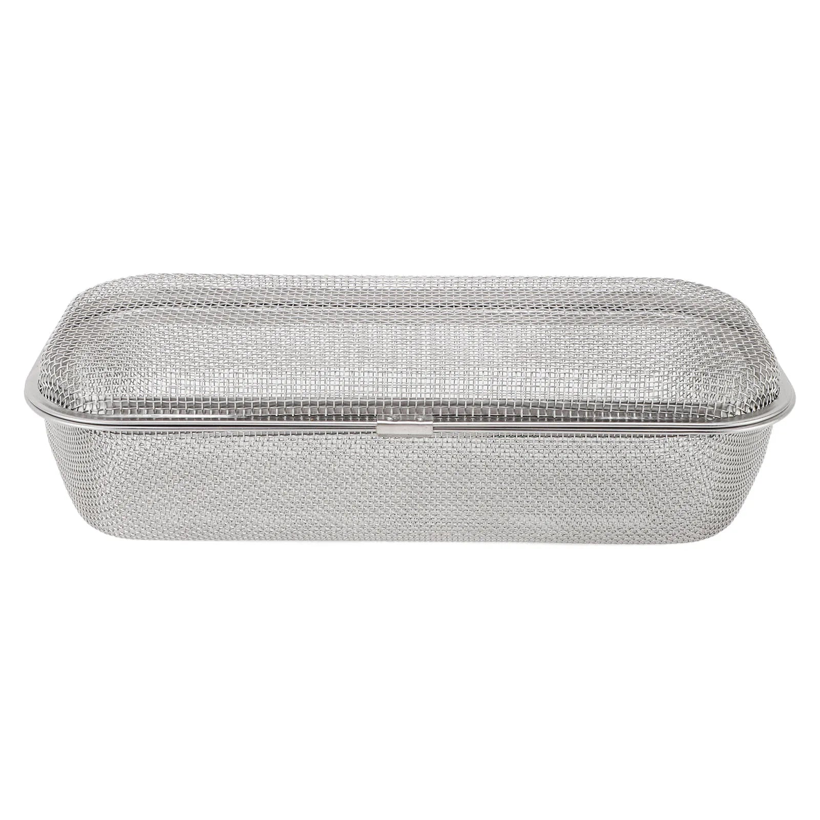 Dishwasher Basket Safe Thorough Cleaning Dishwasher Silverware Holder Mesh Drain Multifunctional Rectangular for Small Items