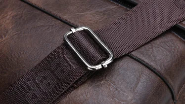 Men Waterproof Business Briefcase Large Capacity Laptop Shoulder Crossbody Commute Bag