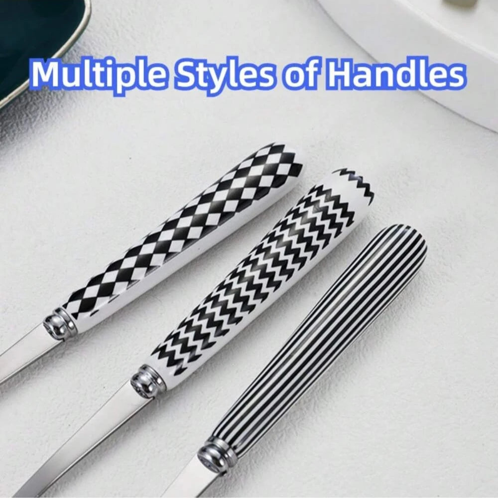 Silverware Set 3Pcs Stainless Steel Knives Spoon Forks Set For Home, Kitchen And Restaurant Perfect Thanksgiving Christmas Gifts
