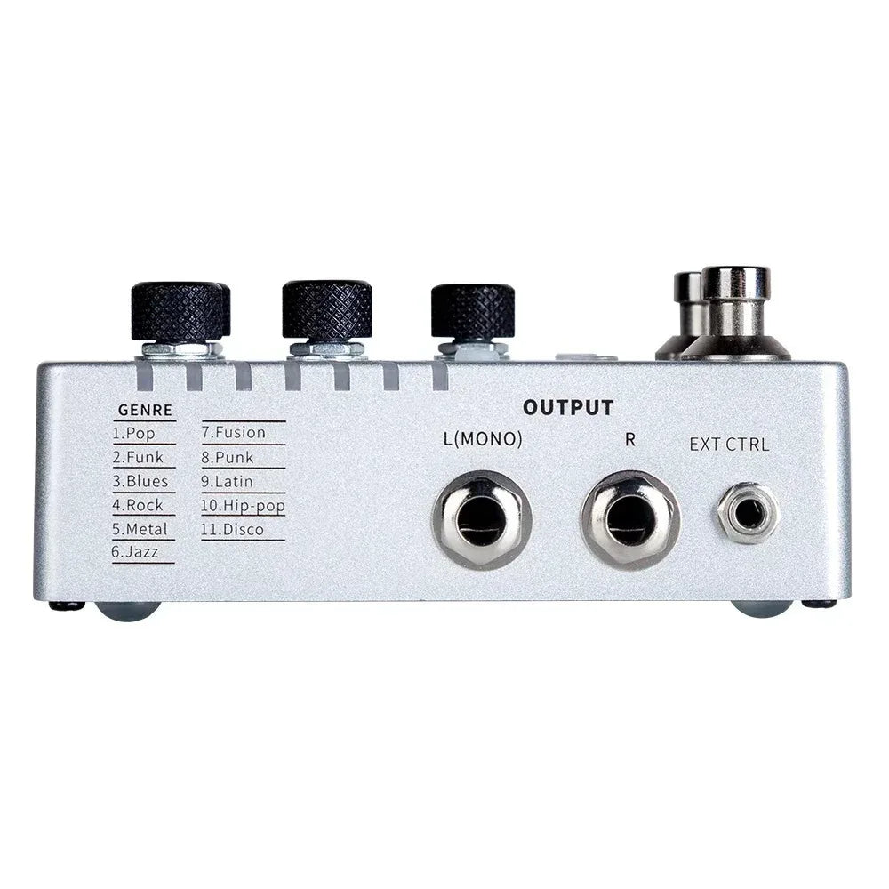 Mooer Groove Loop X2 Stereo Looper With 14 Save Slots Drum Machine Pedal 121 Different Drum 10-minute Capacity Per Track