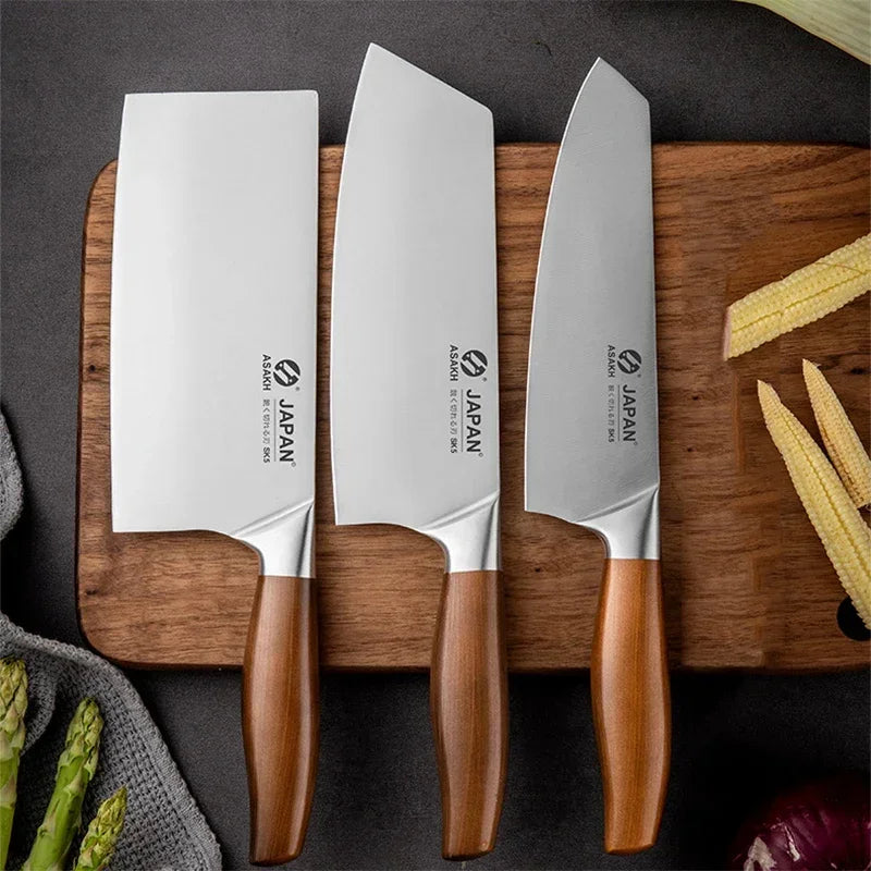 Japanese Chef's Knives Kitchen Boning Knife Meat Cleaver Fish Slicing Stainless Steel Butcher Knife Kitchen Accessories