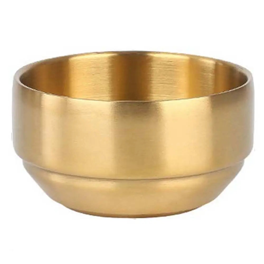 Anti-Scalding With Lid Tableware 304 Stainless Steel Container Steamed Soup Bowl Double Rice Bowl Cereal Bowls Mixing Bowls