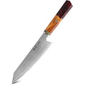 TURWHO 8" Japanese Kiritsuke Knife 7 Layer 440C Damascus Steel Hand Forged Meat Cleaver Kitchen Chef Knives Sharp Cooking Tools