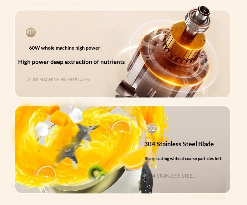 Portable Slow Juicer Automatic Electric Juicer Orange Lemon Fruit Blender Mini Household kitchen Juice Mixer Fruit Juicer USB