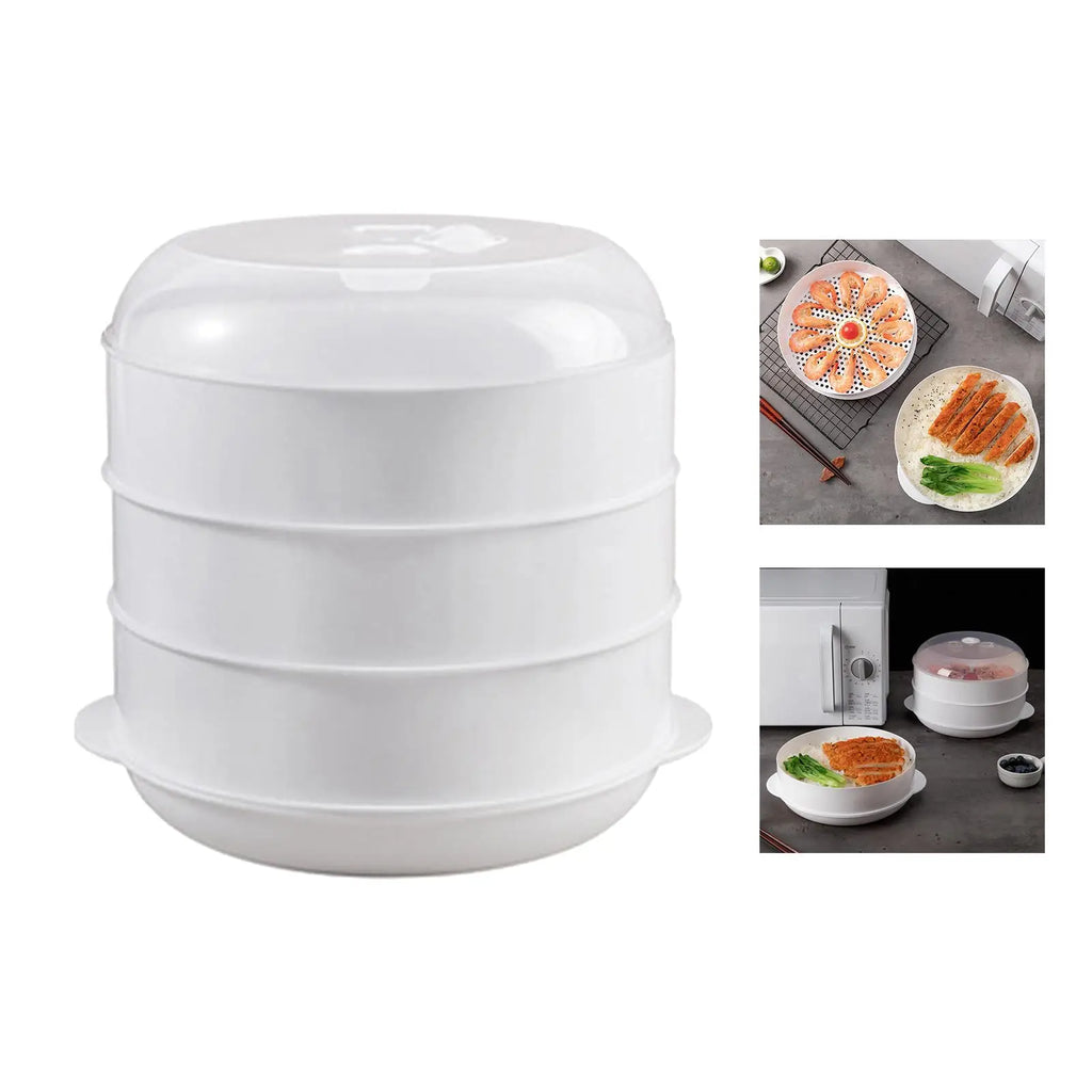 Microwave Heating Steamer Microwave Pot Steamer Microwave Food Steamer for Home