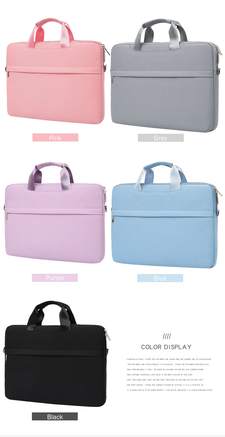 Custom Laptop Bag With Logo 13/14/15 Inch Computer Protective Case Portable Work Bag Printed Photo Name Pattern