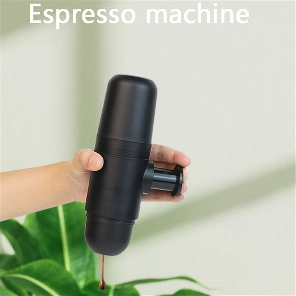 Portable Coffee Machine Outdoor Coffeepot Cup Manual Travel Espresso Maker Coffeemaker for Camping-ABYS